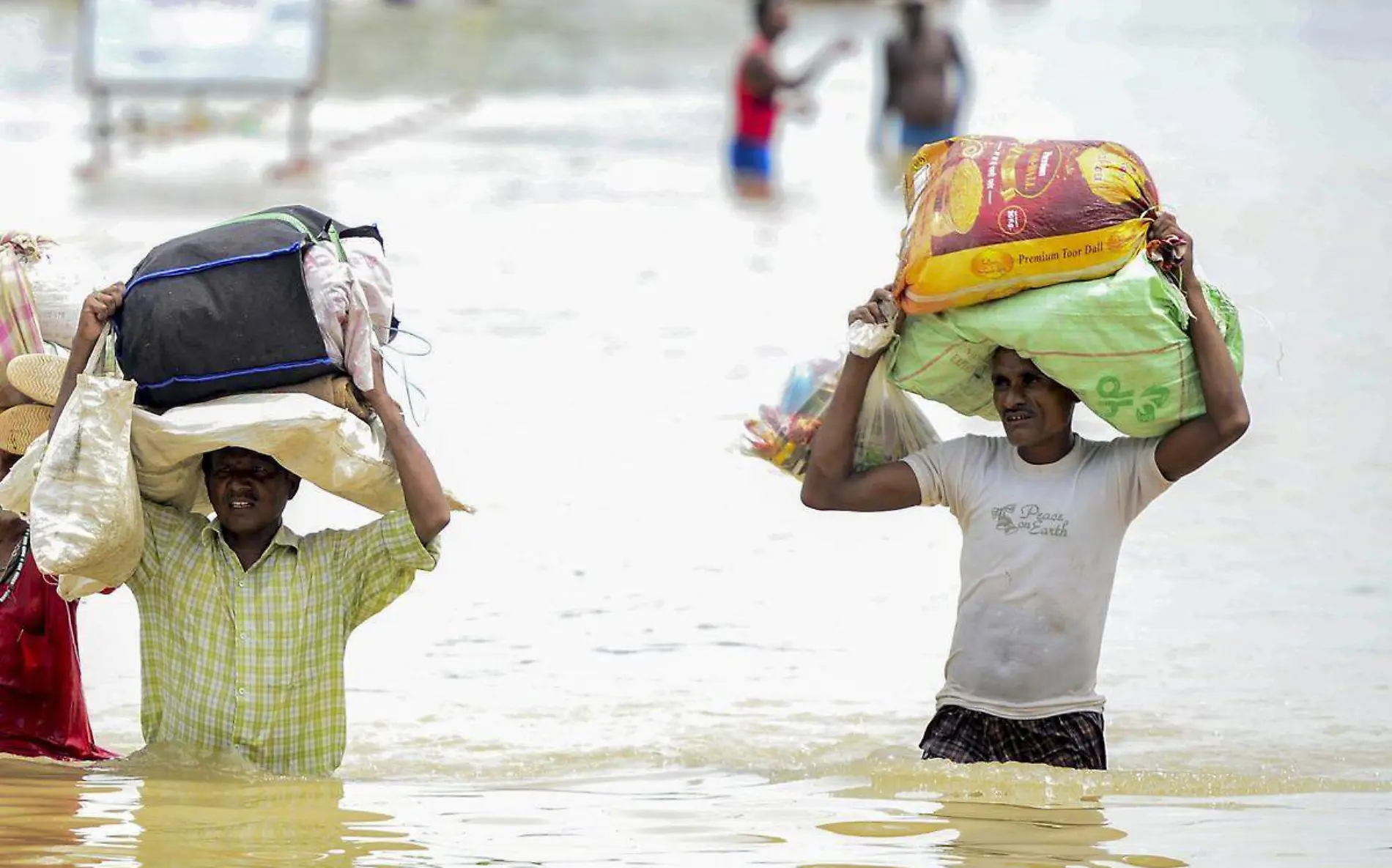 Inundaciones India-AFP